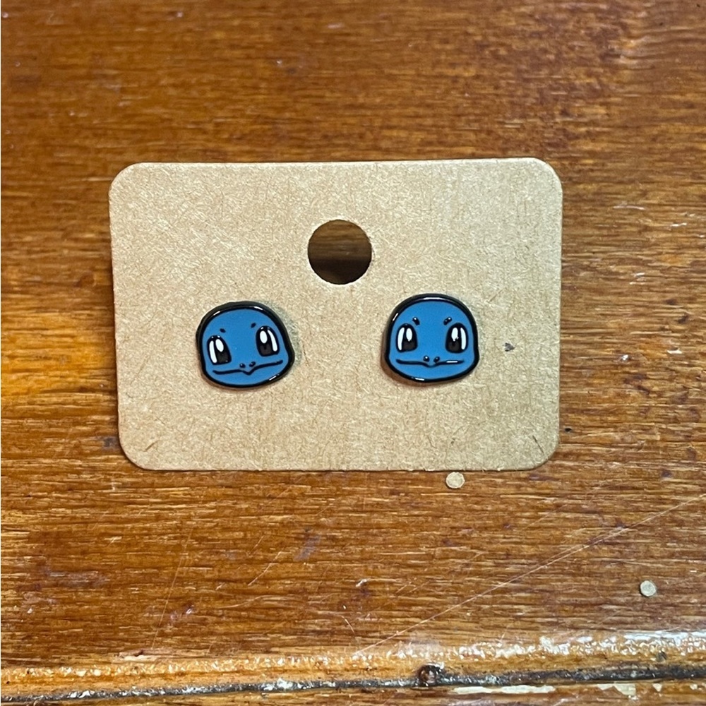 Squirtle earrings